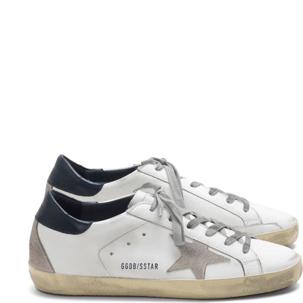 Golden Goose White Super-Star Low Top Sneaker